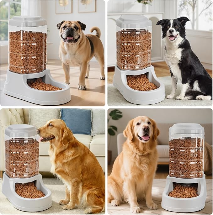 Kenond 9.5L Dog Feeders and Water Bowl Set - Image 3