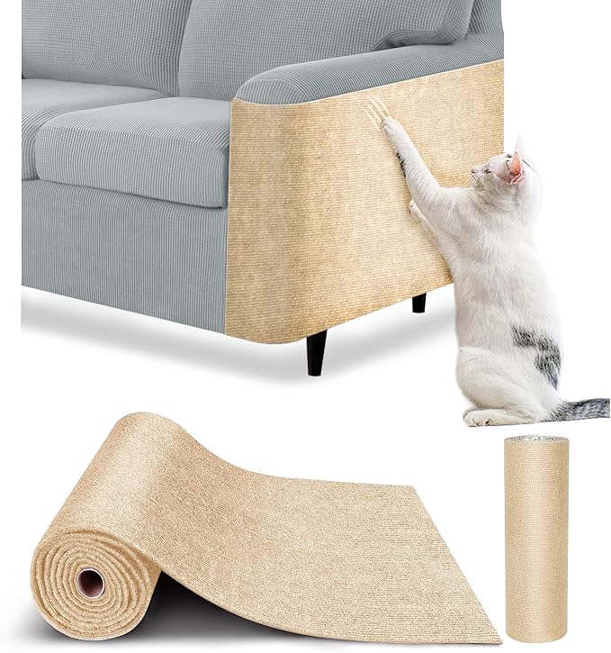 Cat Scratch Furniture Protector – DIY Climb Scratch Mat, Cat Scratch Pad by BestFamilyPartner