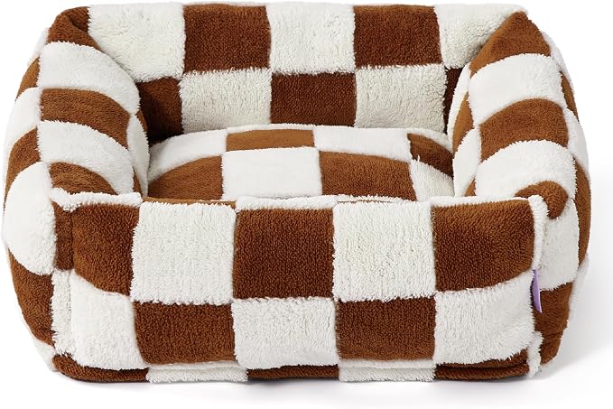 LE SURE Cute Dog Bed for Small Dogs & Cats- Washable Puppy Beds, Cozy Rectangle - Image 5