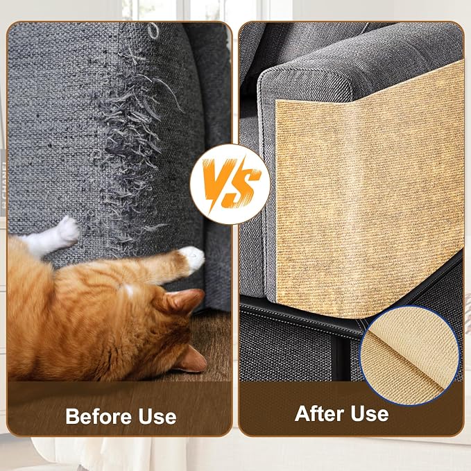 Cat Scratch Furniture Protector – DIY Climb Scratch Mat, Cat Scratch Pad - Image 4