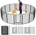 Dog Playpen Outdoor, 32 inch Heavy Duty Dog Fence Outdoor by Jhsomdr