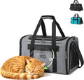 Cat Travel Carrier .Foldable Dog Carrier Bag, Soft Sided cat Carrier up to 20 by Unknown
