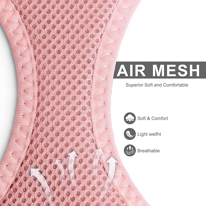 Fida Comfy Dog Harness with Leash, Cat Vest Harness Escape Proof, Breathable - Image 3
