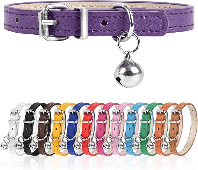S Dog Collar for Small Dogs Adjustable Dog Collars Cat Collar for Small Medium by Engorgio