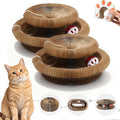 2Pcs Magic Organ Cat Scratcher Toy, Extra-Thick & Large Connectable Cardboard by SREBAY