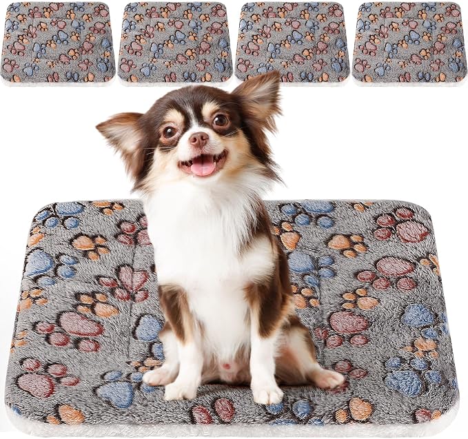 Tuanse 4 Pack Ultra Soft Dog Cat Bed Mat Small Animal Guinea Pig Bed by Tuanse
