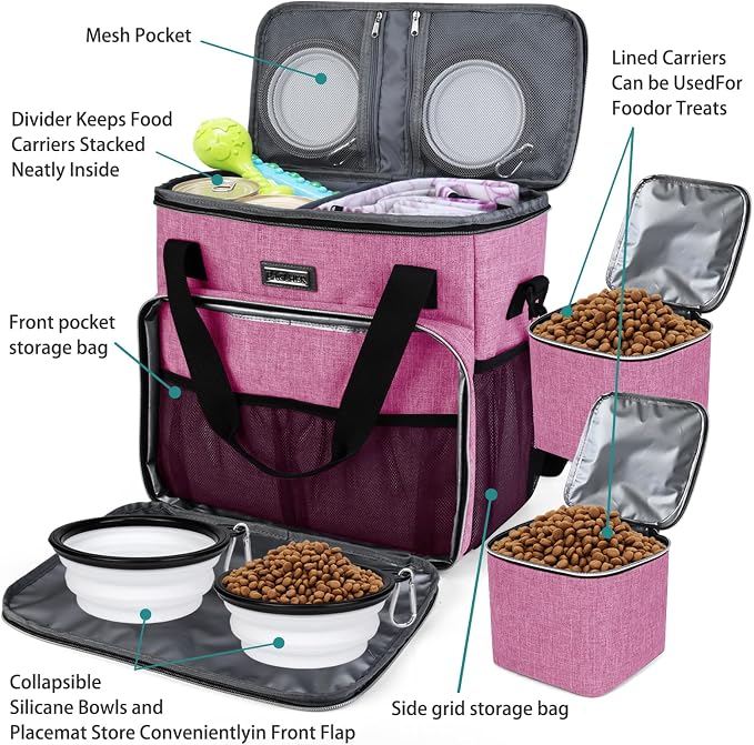BAGLHER Dog Travel Bag, Pet Travel Bag, - Image 5