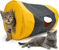 Homrich Multifunctional Collapsible Cat Play Bag, Indoor Cat Tunnel Activity by Homrich