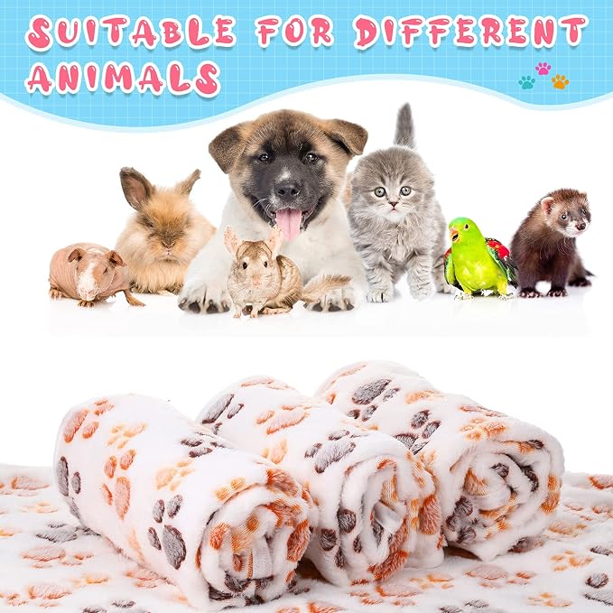 Tatuo 4 Pcs Dog Blanket for Pet Cat Blankets Indoor Puppy Teething Stuff Toys - Image 6