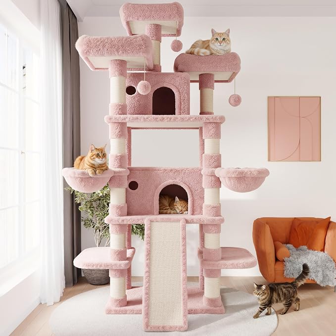 SHA CERLIN 81 Inches Extra Large Cat Tree - Image 2