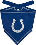 Pets First NFL Indianapolis Colts TIE Bandana, Large/X-Large. Dog Bandana Scarf by PETSFIRST