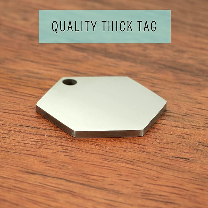 Ultra Joys Stainless Steel Pet ID Tag - Image 4