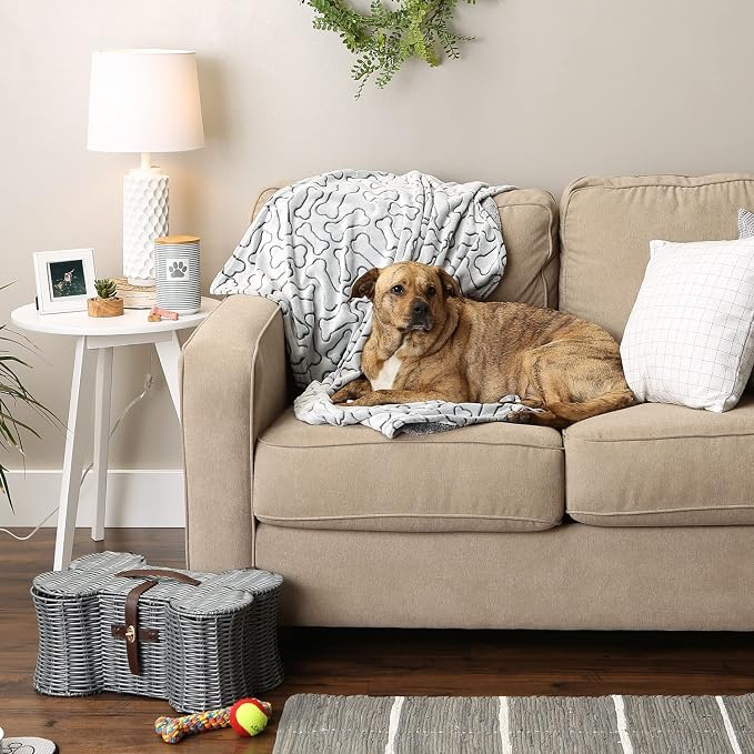 Bone Dry Embossed Bone Collection, Pet Blanket - Image 5