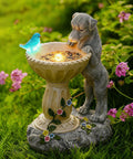 Nacome Solar Dog Garden Statues: Outdoor Decor Ornaments by Nacome