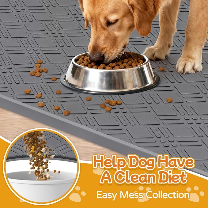 Lanstics Dog Food Mat, Floor Protection - Image 5