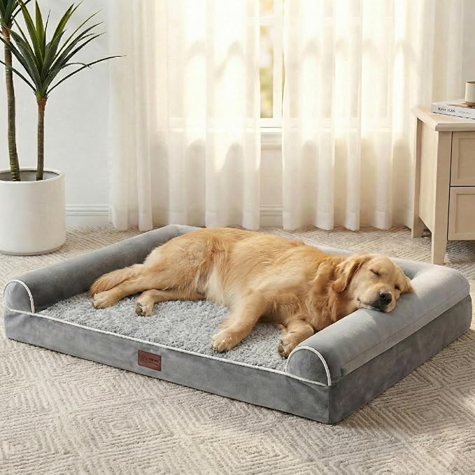 WESTERN HOME Large Dog Bed, Orthopedic Dog Beds - Image 2