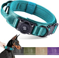 2025 Upgrade Waterproof AirTag Dog Collar, Military Tactical Dog Collar by ODOKELE