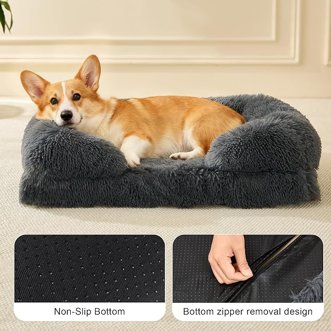 Orthopedic Dog Bed for Cat and Small Dogs of Comfortable Memory Foam Pet Bed - Image 3