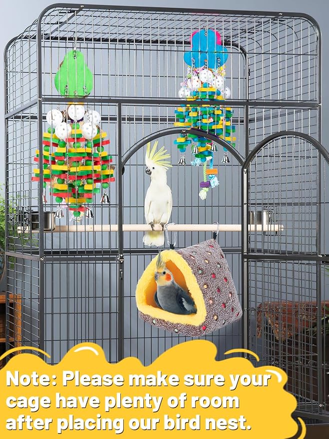 Medium Winter Warm Bird Nest for Cage - Image 5