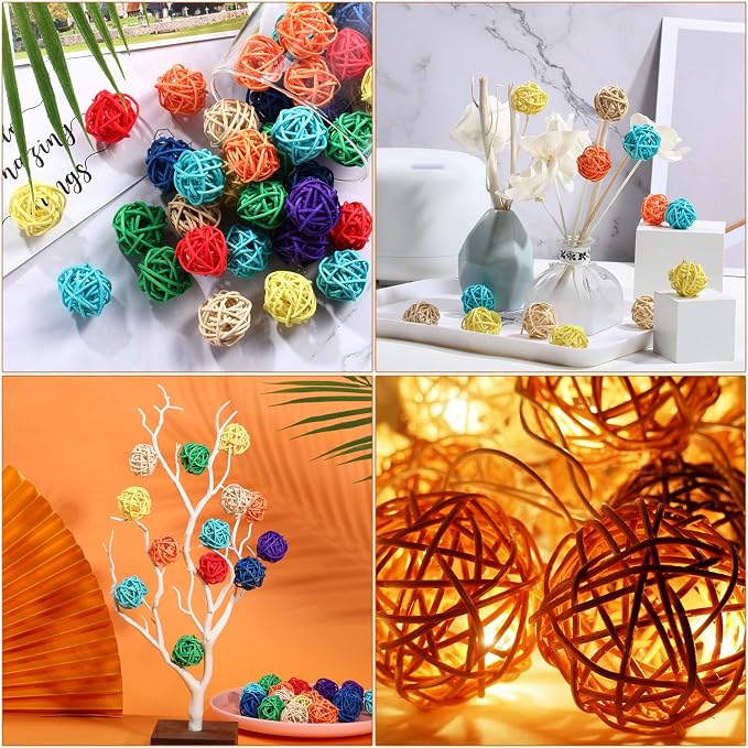 Sumind 80 Pieces Parrot Toy Wooden Blocks Bird Chewing Toys Mini Wood Chips - Image 6