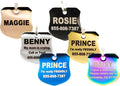 Engraved Dog Tags Personalized by PetANTastic