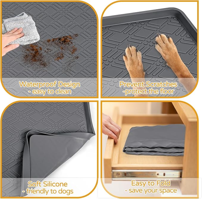 Lanstics Dog Food Mat, Floor Protection - Image 3