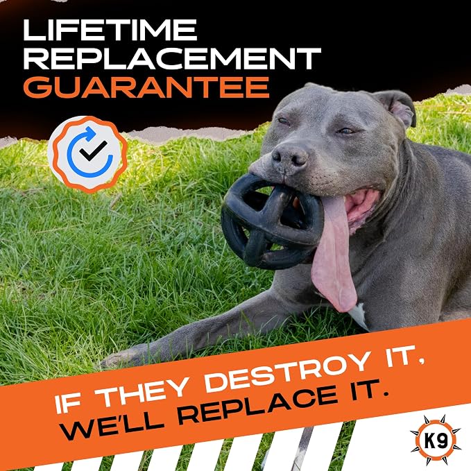 Monster K9 Indestructible Dog Ball – Lifetime Replacemnet - Image 2