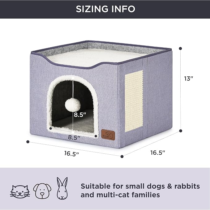 Bedsure Cat Beds for Indoor Cats - Image 6