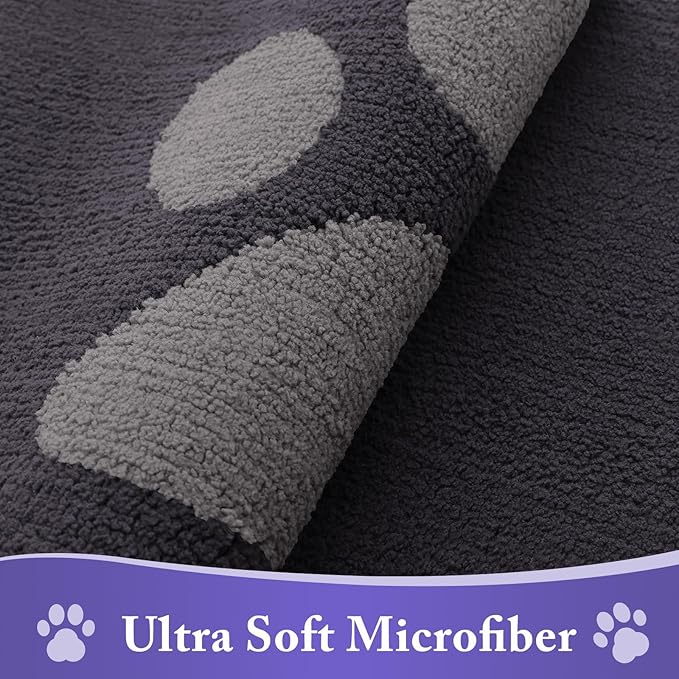 Buganda Dog Door Mat for Muddy Paws, Absorbent Dirt Trapper Washable Indoor - Image 3