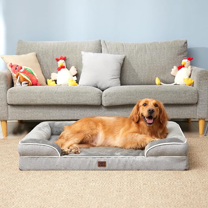EHEYCIGA Orthopedic Dog Bed for Medium Dogs, Waterproof Memory Foam Medium Pet - Image 9