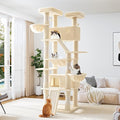 Allewie 81 Inches Tall Cat Tree/Multi-Level Large Climbing Tree House and Towers by Allewie