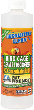 Absolutely Clean Amazing Bird Cage Cleaner and Deodorizer by AbsolutelyClean