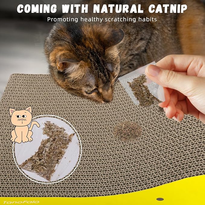 Cat Scratching Board Cat Scratcher Elephant Shape Cat Scratch Pad, TanoFalo - Image 6