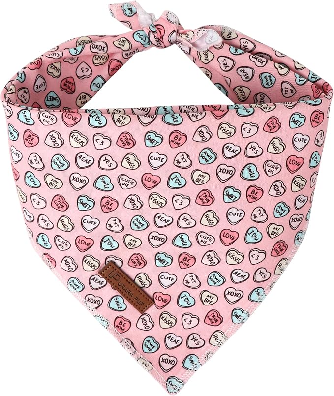 Valentine Dog Bandana by UPURARAPUP