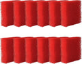 12-Pack Aquarium Glass Cleaner Sponges 3.25" x 3.25" x 1", Non-Scratch Scrubber by Unknown