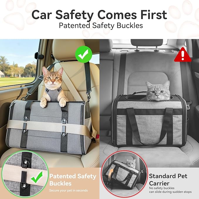 PETSFIT Soft-Sided Cat Carrier - Image 2