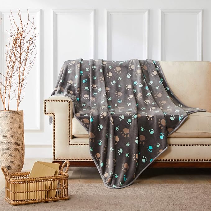 Allisandro Super Soft and Premium Fuzzy Flannel Fleece Pet Dog Blanket - Image 5