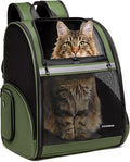 Pet Backpack Carrier, Large Cat Carrier Backpack Up to 20 Lbs by FERMAO