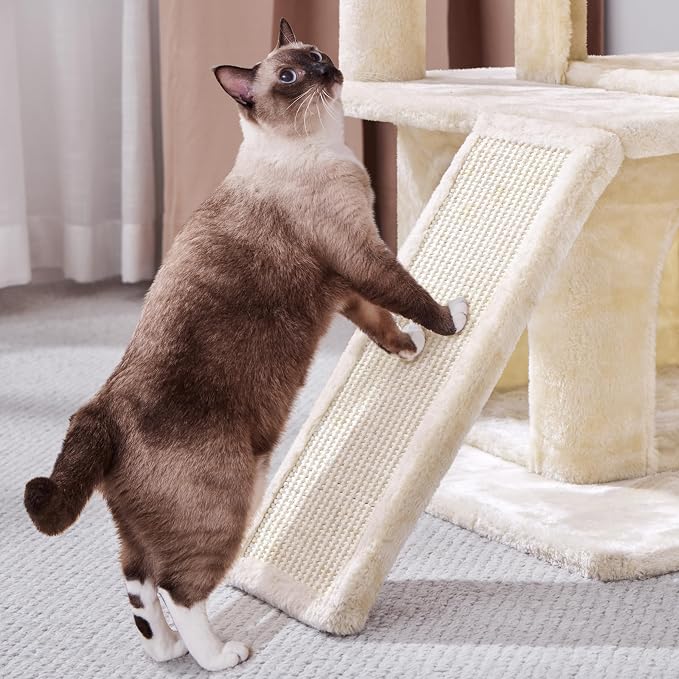Yaheetech Cat Tree for Indoor Pets, 36in Tower Condo w/Extra Large Perch - Image 9