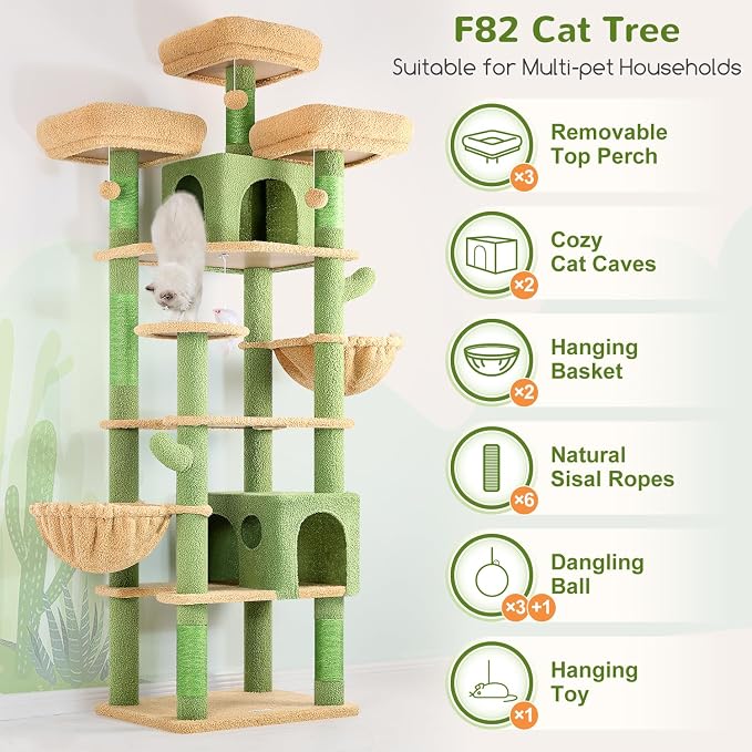 Globlazer Cactus Cat Trees and Towers - Image 2