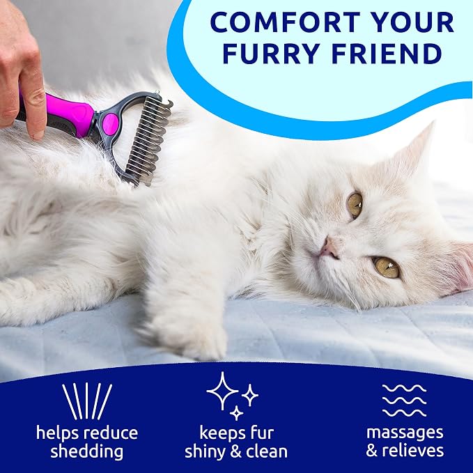 Pat Your Pet Deshedding Dog Brush - Image 2