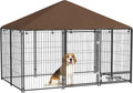 PawHut Outside Dog Kennel, 6.9' x 4.6' x 5' Puppy Play Pen by PawHut