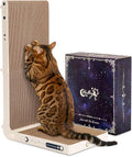Cat Scratcher, 25.3 Inch Double Sided L Shape Cat Scratching Board, No Assembly by UniBlissy