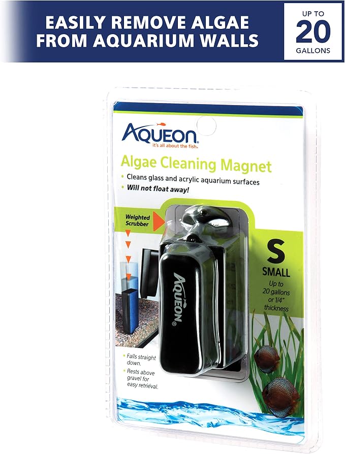 Aqueon Aquarium Algae Scraper, Fish Tank Cleaning Magnets - Image 2