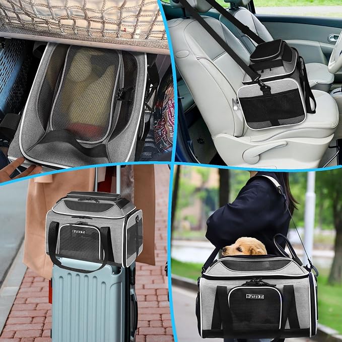 Petskd Top-Expandable Pet Carrier 18x11x11 Inches Delta American United Airline - Image 7