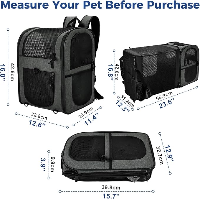 Apollo Walker Pet Carrier Backpack - Image 2