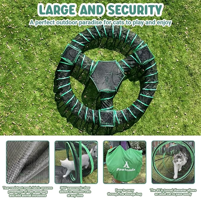 Outdoor Cat Enclosures, 10 in 1 Cat Tent - Image 5