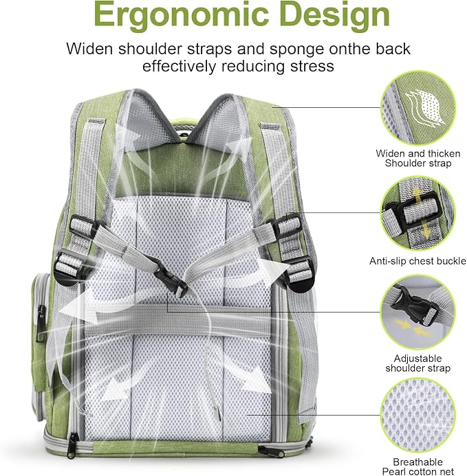 Expandable Cat Backpack, Cat Bubble Backpack Carrier - Image 6