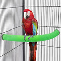 U Shape Parrot Perch Stand Toy Bird Platform Sand Paw Grinding Clean Stick by FrgKbTm