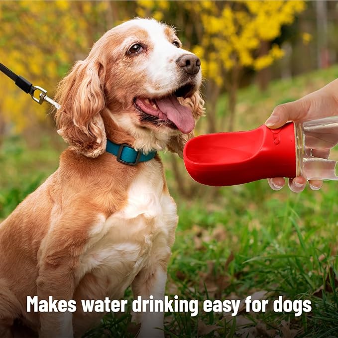Mr. Pen- Dog Water Bottle, 19 oz, Portable Dog Water Bottle Dispenser, Not - Image 4